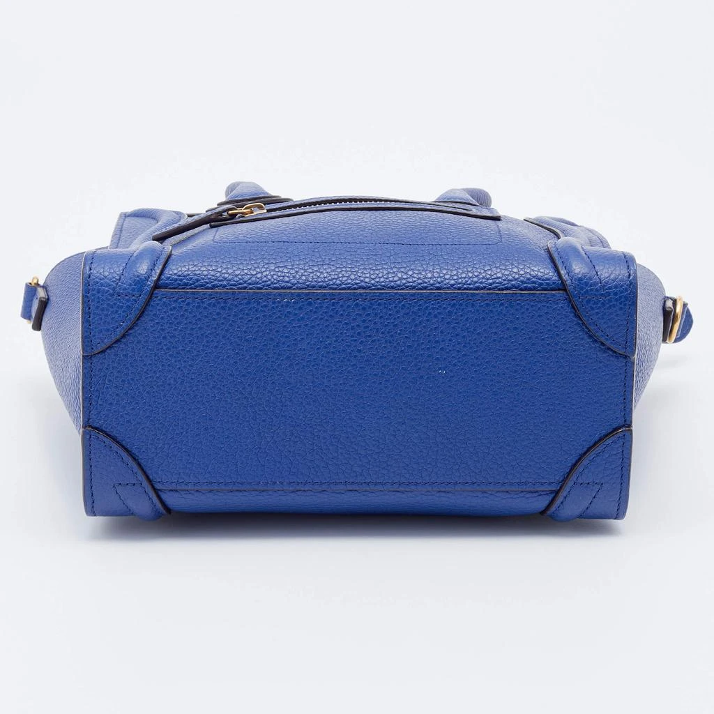 Céline Blue Leather Nano Luggage Tote 商品