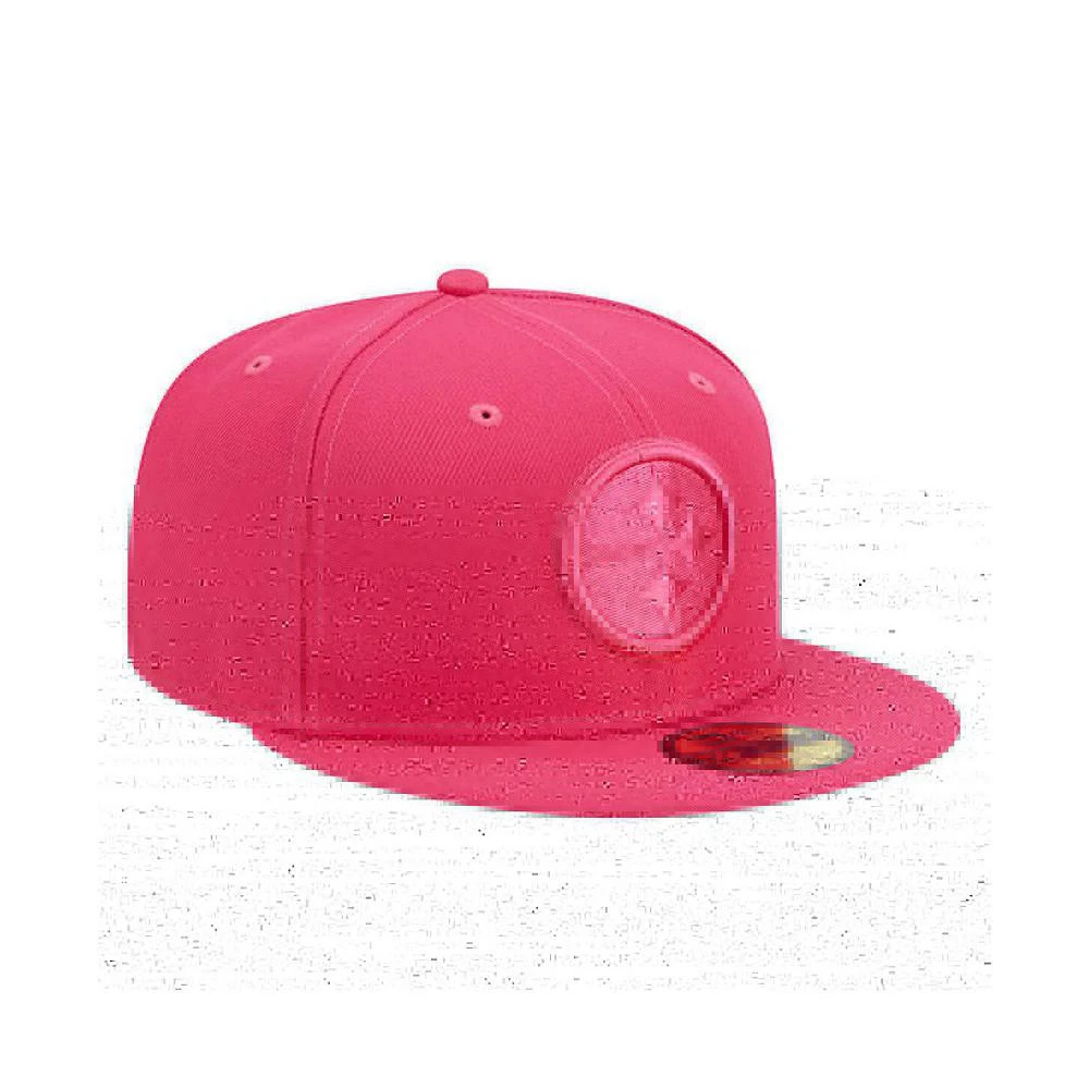 商品New Era|Men's Pink Pittsburgh Steelers Color Pack 59FIFTY Fitted Hat,价格¥275,第3张图片详细描述