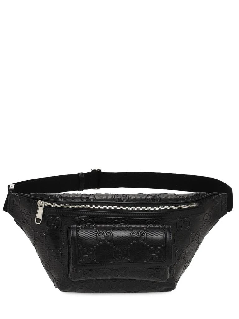 商品Gucci|Gg Embossed Leather Belt Bag,价格¥11214,第1张图片