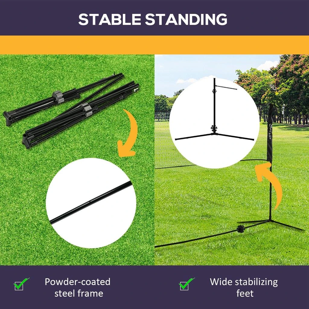 Streamdale 17ft Portable All-in-One Badminton Set 商品