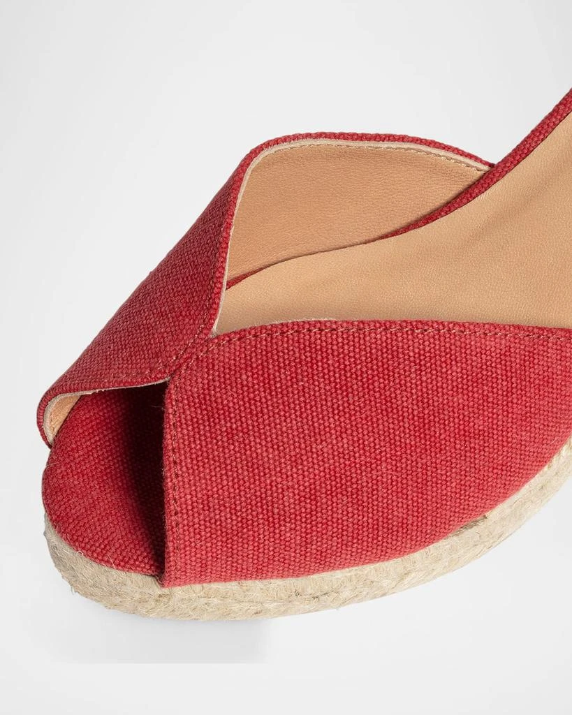 商品Castaner|Bianca Canvas Wedge Espadrilles,价格¥1390,第4张图片详细描述