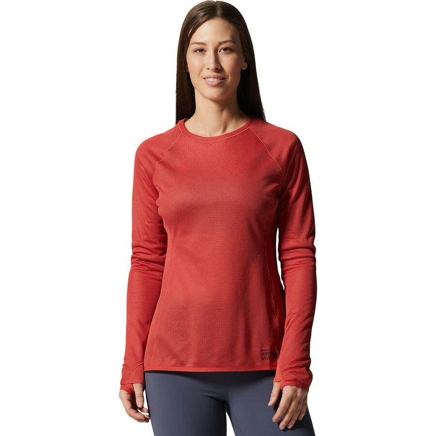 商品Mountain Hardwear|AirMesh Long-Sleeve Crew Top - Women's,价格¥267,第1张图片