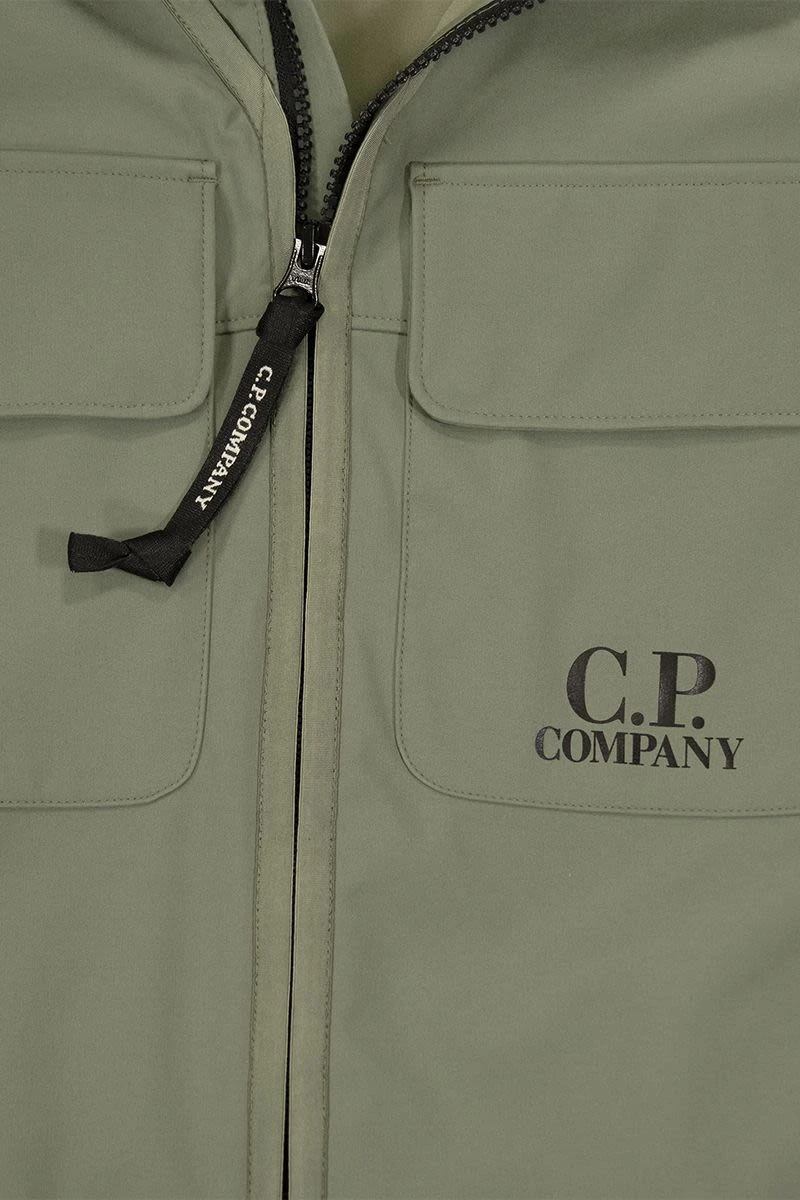 商品【商品预售7天】 C.P. Company|C.P. Company 男童马甲 14CKOW003B005968A648 绿色,价格¥931,第4张图片详细描述