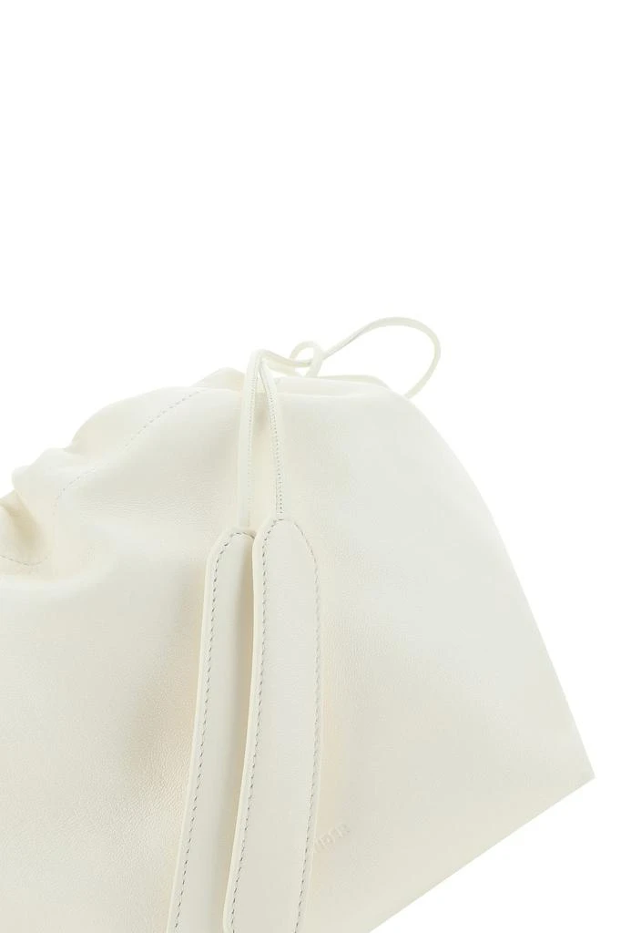 商品Jil Sander|White leather bucket bag,价格¥2877,第3张图片详细描述