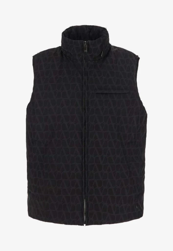 商品Valentino|Toile Iconographe Down Vest,价格¥21598,第1张图片