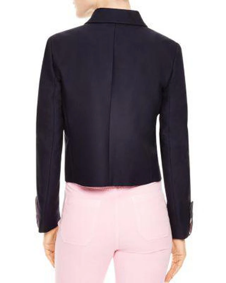 商品Sandro|Loria Cropped Cuba Patch Jacket,价格¥1538,第2张图片详细描述