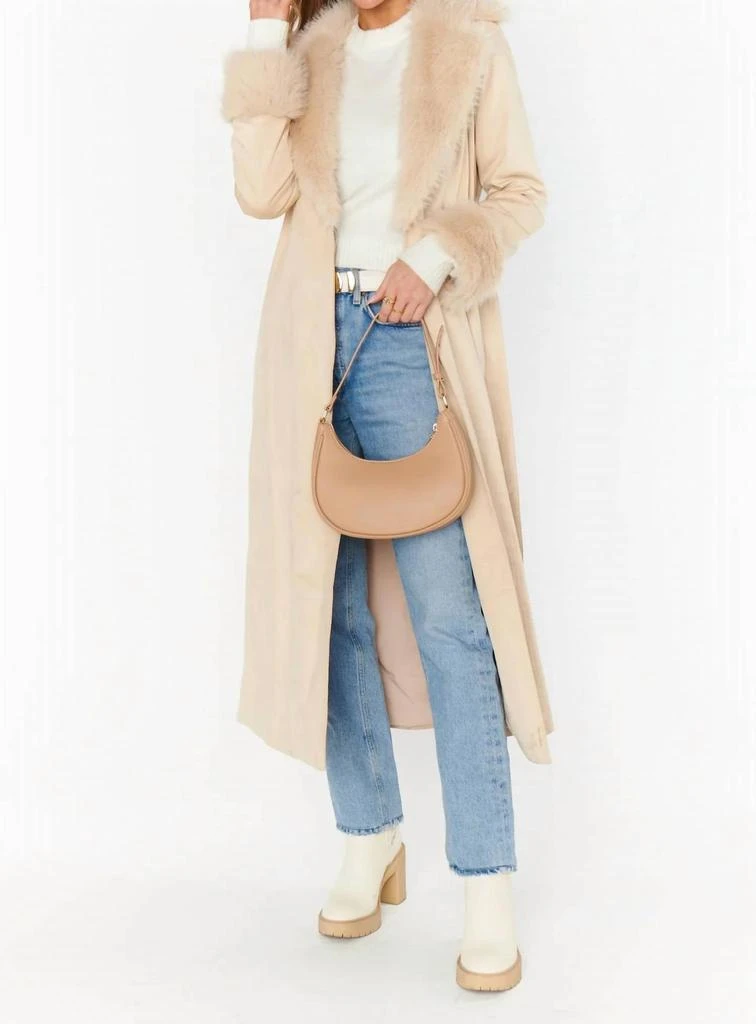 商品Show Me Your Mumu|Penny Lane Coat In Beige,价格¥1324,第1张图片