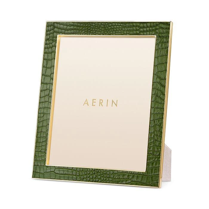 商品AERIN|Classic Croc Leather Frame, 8" x 10",价格¥3993,第1张图片