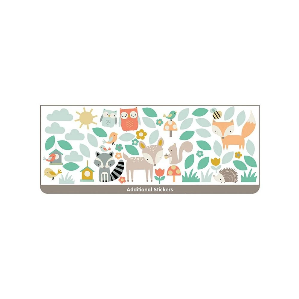 商品Brewster Home Fashions|Woodland Tree And Friends Wall Stickers,价格¥1050,第4张图片详细描述