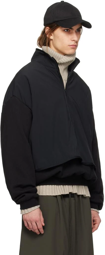 商品Essentials|Black Half-Zip Sweatshirt,价格¥922,第2张图片详细描述