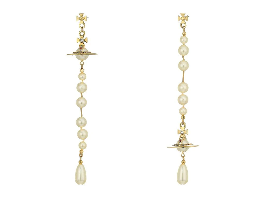 商品Vivienne Westwood|Broken Pearl Earrings,价格¥922,第1张图片