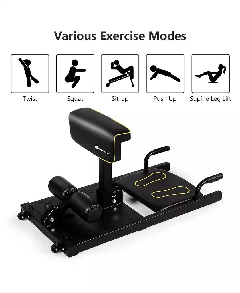 8-in-1 Multifunction Squat Machine Deep Sissy Squat Home Gym 商品
