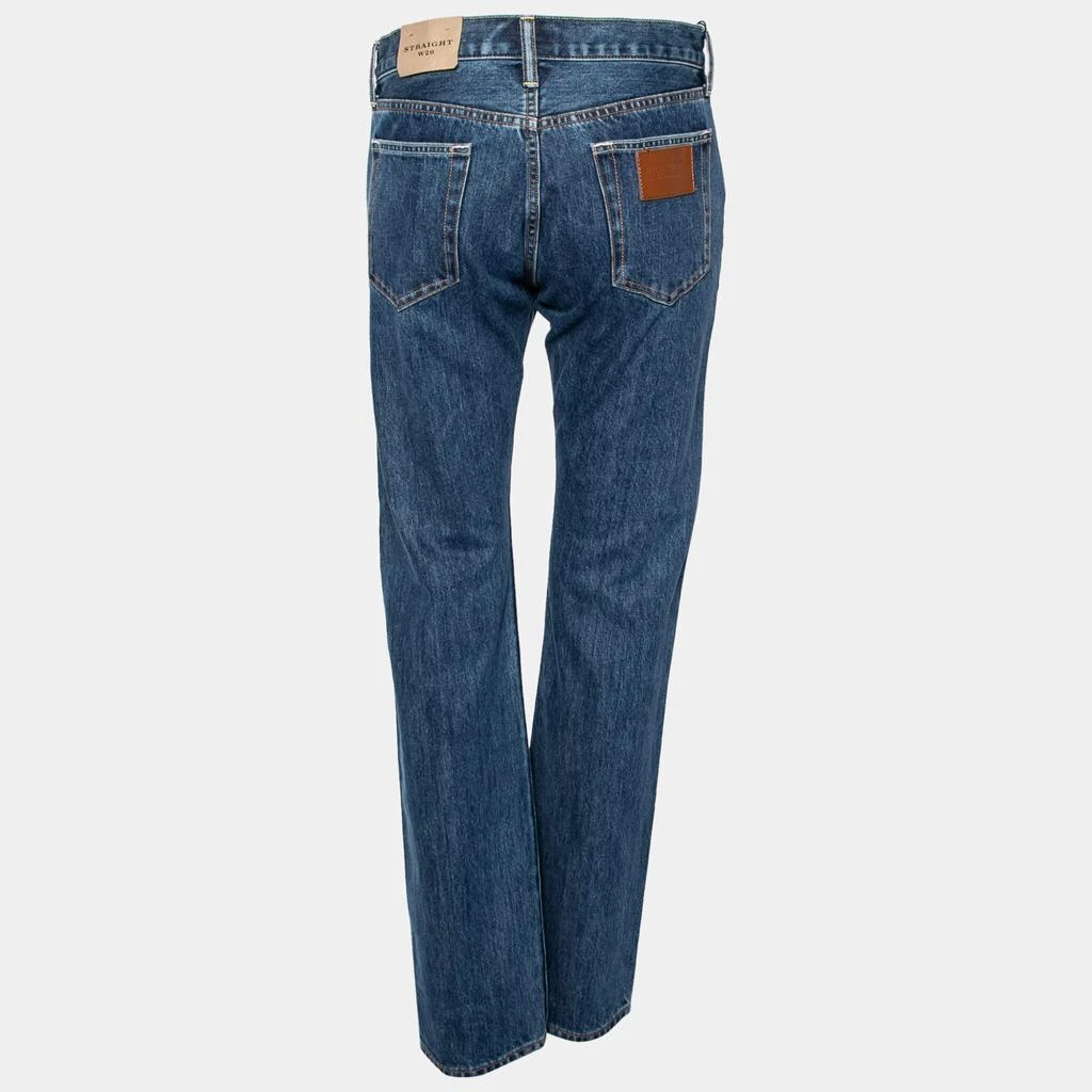 商品Burberry|Burberry Navy Blue Denim Straight Fit Jeans S,价格¥2314,第2张图片详细描述