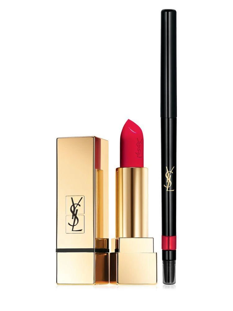 商品Yves Saint Laurent|Red Lip & Liner Gift Set,价格¥357,第3张图片详细描述