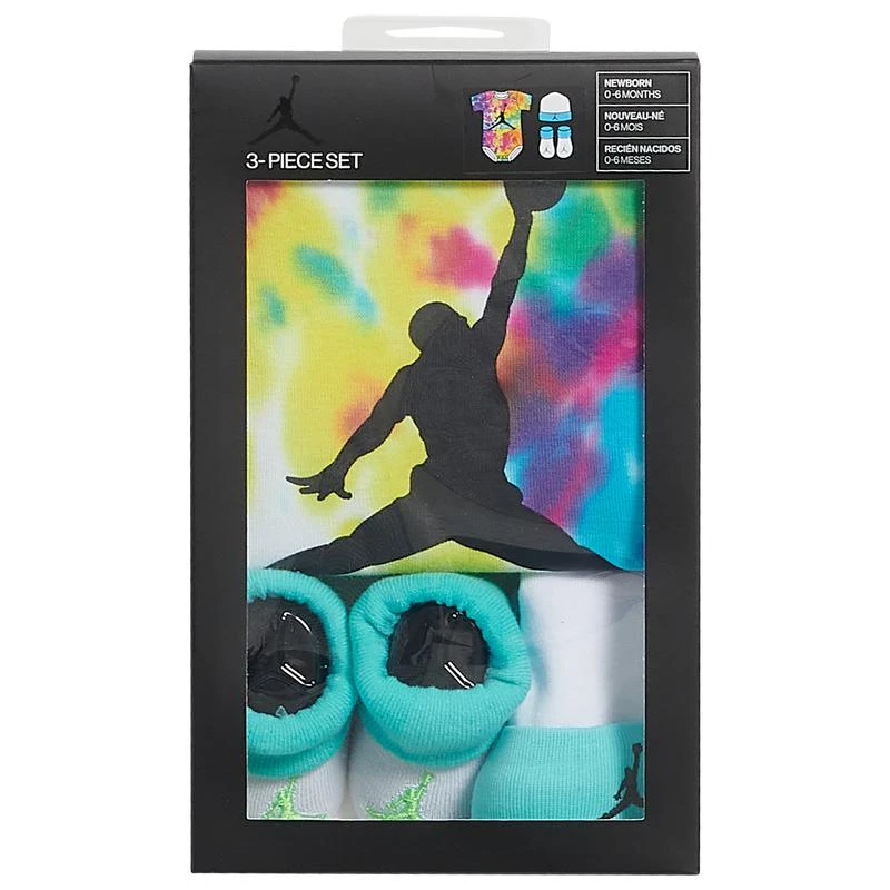 商品Jordan|Jordan Tie Dye 3 Piece Set - Boys' Infant,价格¥119,第1张图片