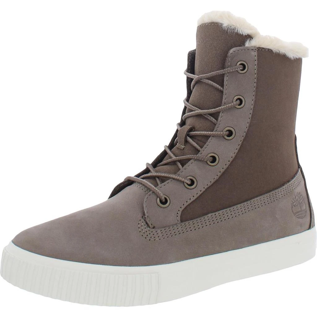 商品Timberland|Timberland Womens Skyla Bay Nubuck Lifestyle High-Top Sneakers,价格¥442,第1张图片