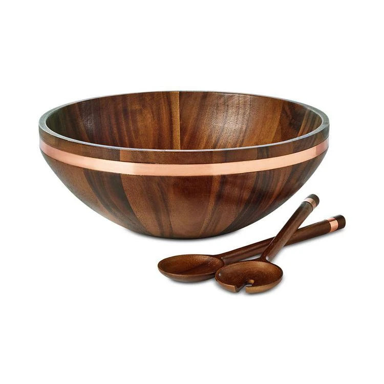 商品Martha Stewart Collection|Heirloom 3-Pc. Salad Set, Created for Macy's,价格¥423,第1张图片