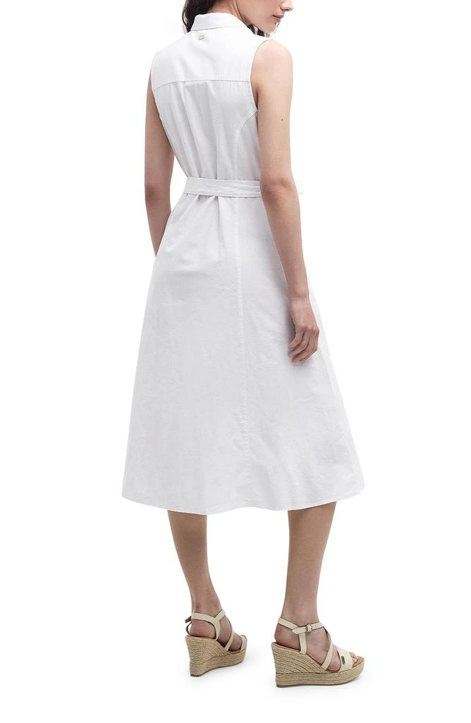 商品Barbour|Reil Sleeveless Stretch Cotton Shirtdress,价格¥517,第2张图片详细描述