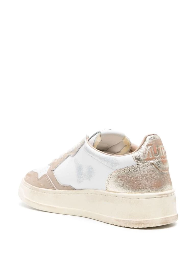 商品Autry|AUTRY - Super Vintage Low Leather Sneakers,价格¥1913,第2张图片详细描述