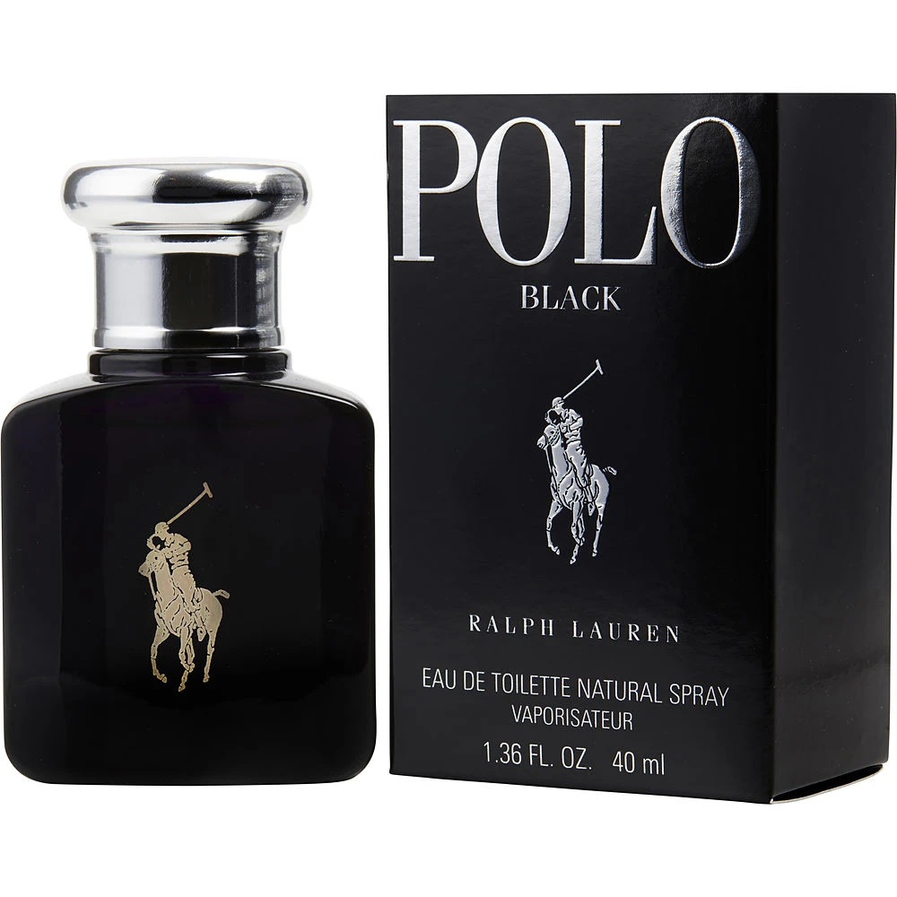 商品Ralph Lauren|RALPH LAUREN 拉尔夫劳伦 黑色马球男士淡香水 EDT 40ml,价格¥557,第1张图片