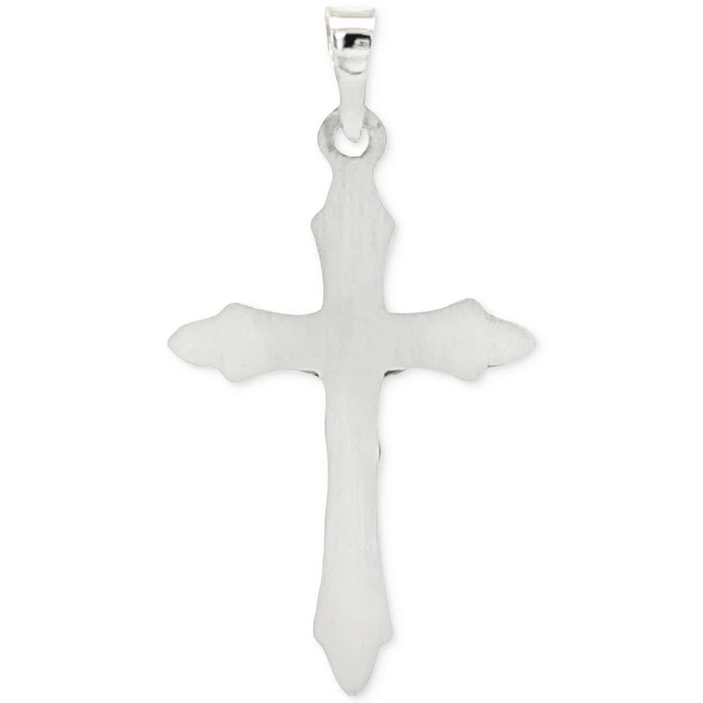 商品Macy's|Crucifix Cross Pendant in 14k White Gold,价格¥1002,第4张图片详细描述