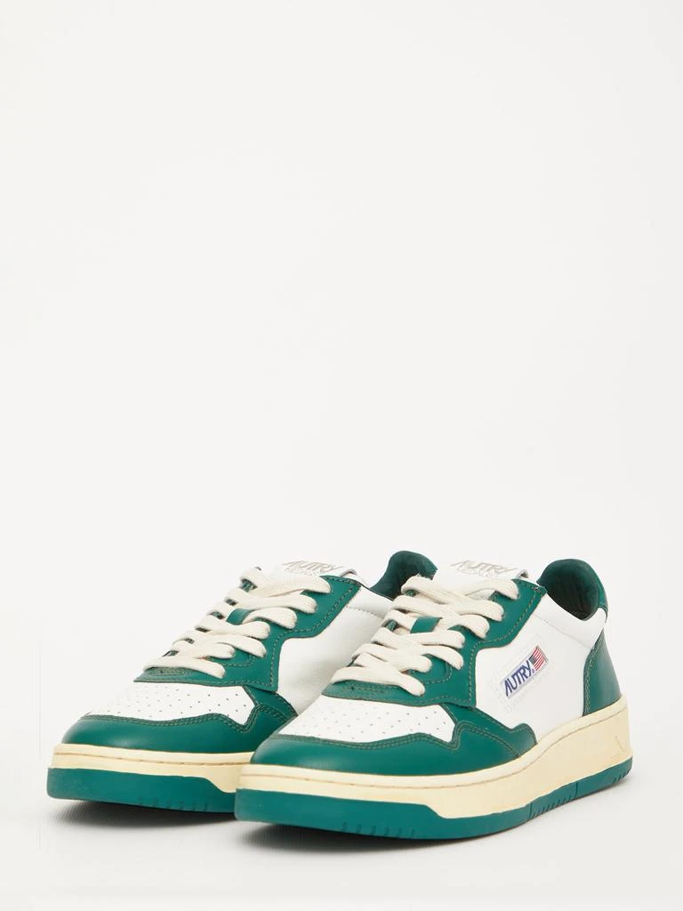 商品Autry|Medalist green and white sneakers,价格¥1187,第2张图片详细描述