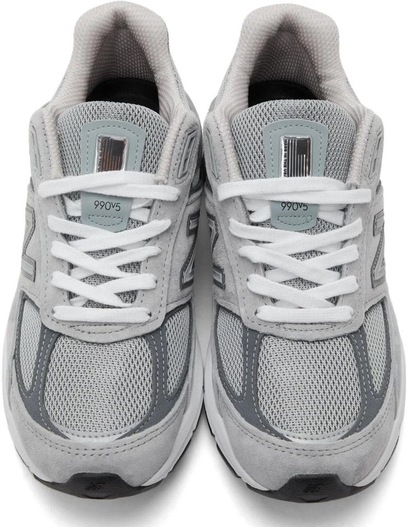 商品New Balance|Grey Made in US 990 v5 Sneakers,价格¥1598,第5张图片详细描述