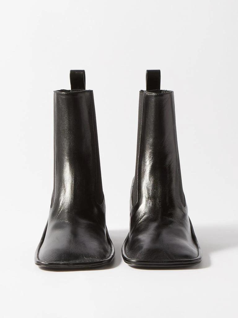 商品Jil Sander|Nikki square-toe leather boots,价格¥8412,第5张图片详细描述