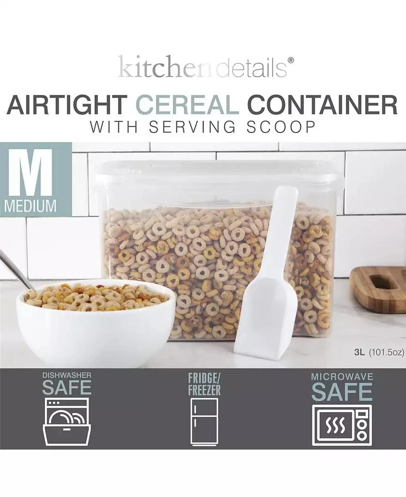 Medium Size Airtight Cereal Container with Scooper 商品