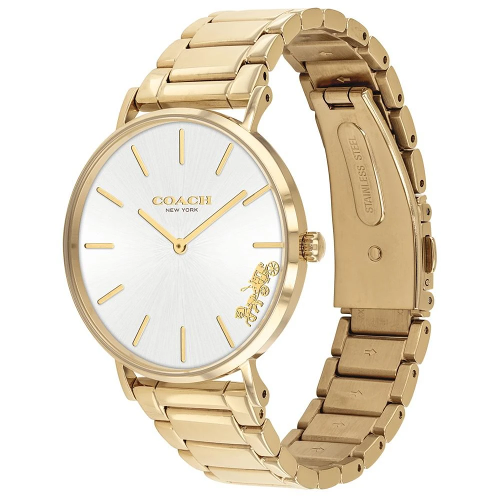 商品Coach|Women's Perry Stainless Steel Bracelet Watch 36mm,价格¥1465,第2张图片详细描述