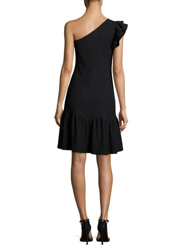 商品Rebecca Taylor|One-Shoulder Ribbed Jersey Dress,价格¥277,第2张图片详细描述