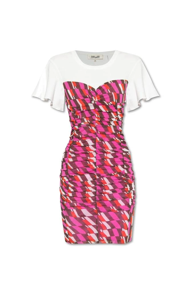 商品Diane von Furstenberg|Diane von Furstenberg Annalise Panelled Dress,价格¥1541,第1张图片