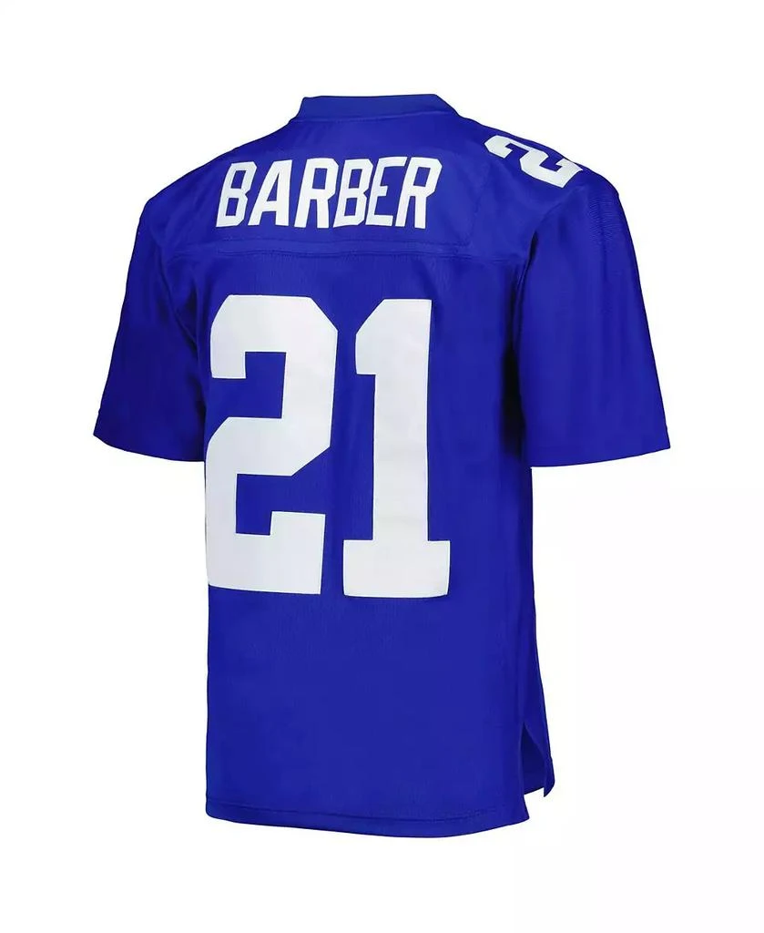 商品Mitchell & Ness|Men's Tiki Barber Royal New York Giants 2005 Legacy Replica Jersey,价格¥898,第2张图片详细描述