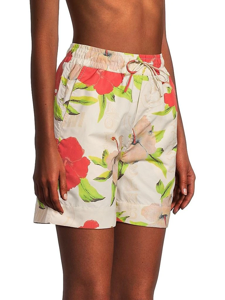 商品Ganni|Floral Surfer Shorts,价格¥656,第4张图片详细描述