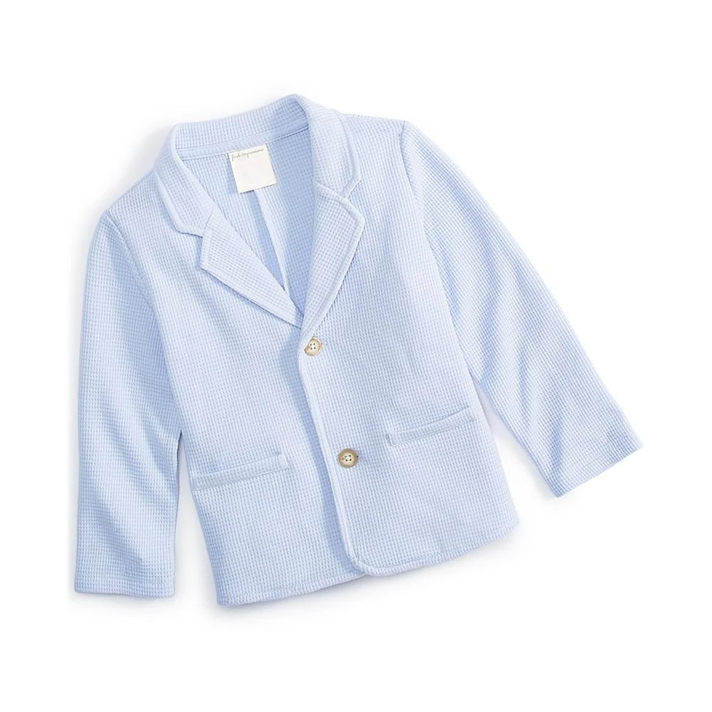 商品First Impressions|Baby Boys Waffle Blazer, Created for Macy's,价格¥57,第1张图片