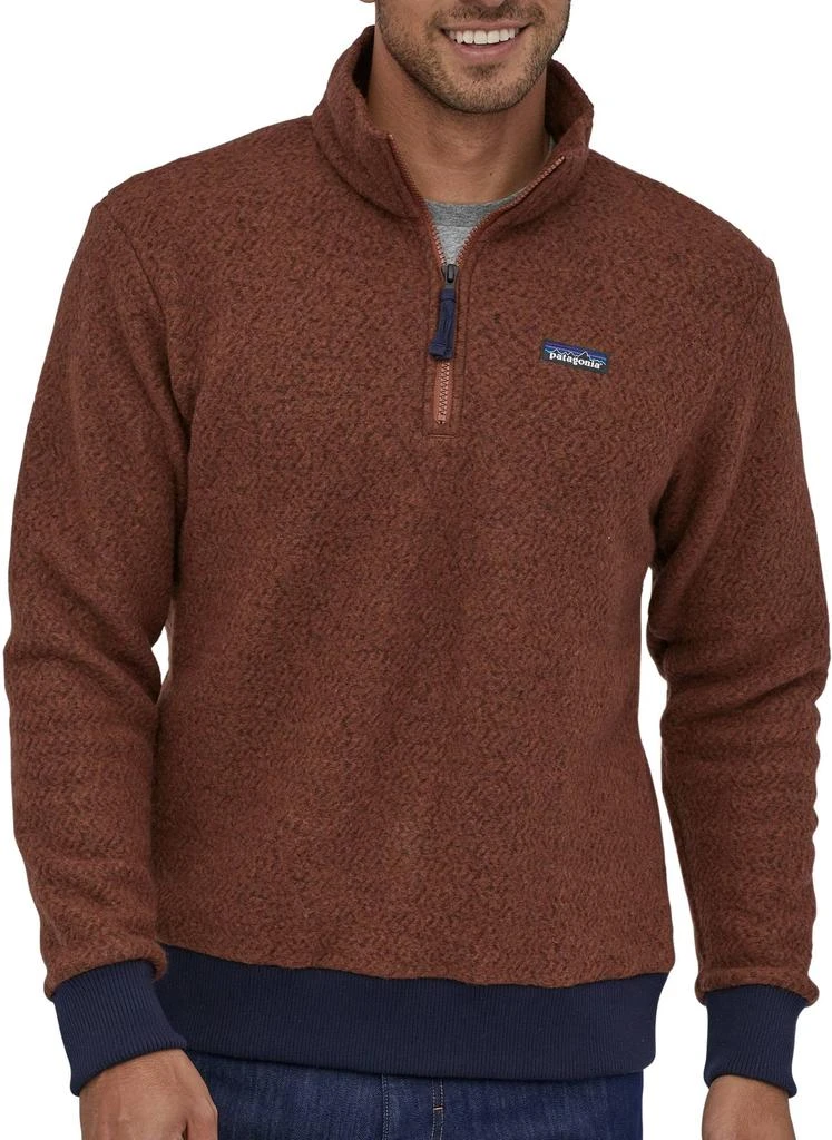 商品Patagonia|Patagonia Men's Woolyester Fleece Quarter Zip Pullover Sweater,价格¥647,第1张图片