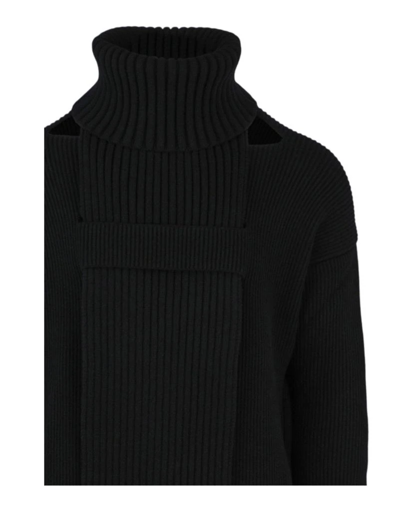 商品Bottega Veneta|Wool Blend Turtleneck Scarf Sweater,价格¥3718,第3张图片详细描述