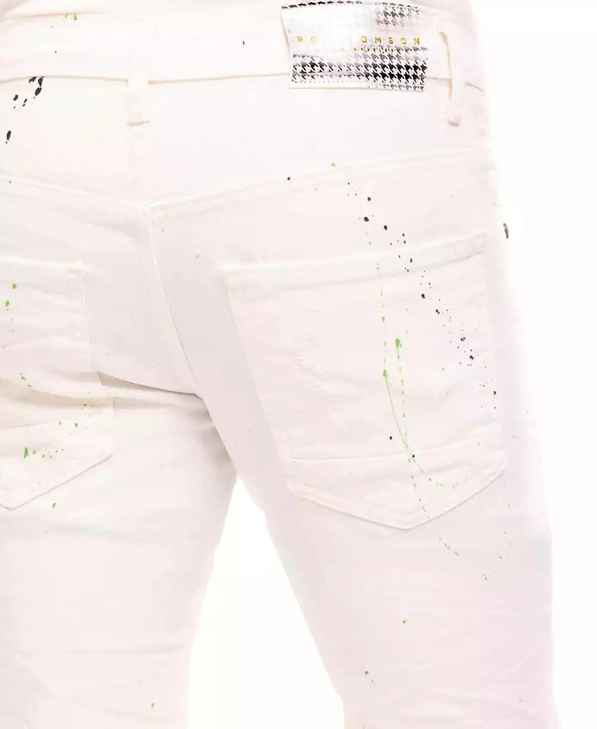 Men's Modern Painted Denim Jeans 商品