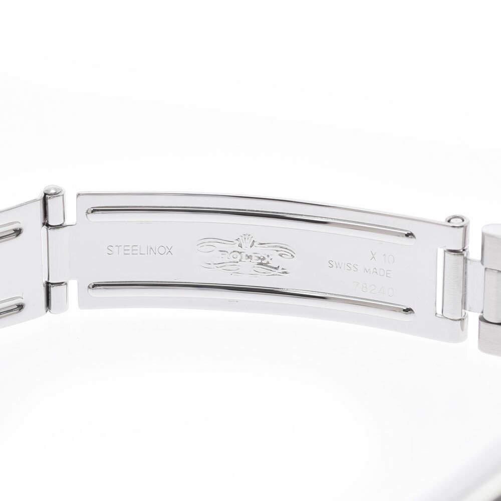 Rolex Black Stainless Steel Oyster Perpetual 76080 Automatic Women's Wristwatch 24 mm商品第9张图片规格展示