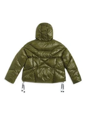 商品Khrisjoy|Little Kid's & Kid's Shiny Puffer Jacket,价格¥1072,第2张图片详细描述