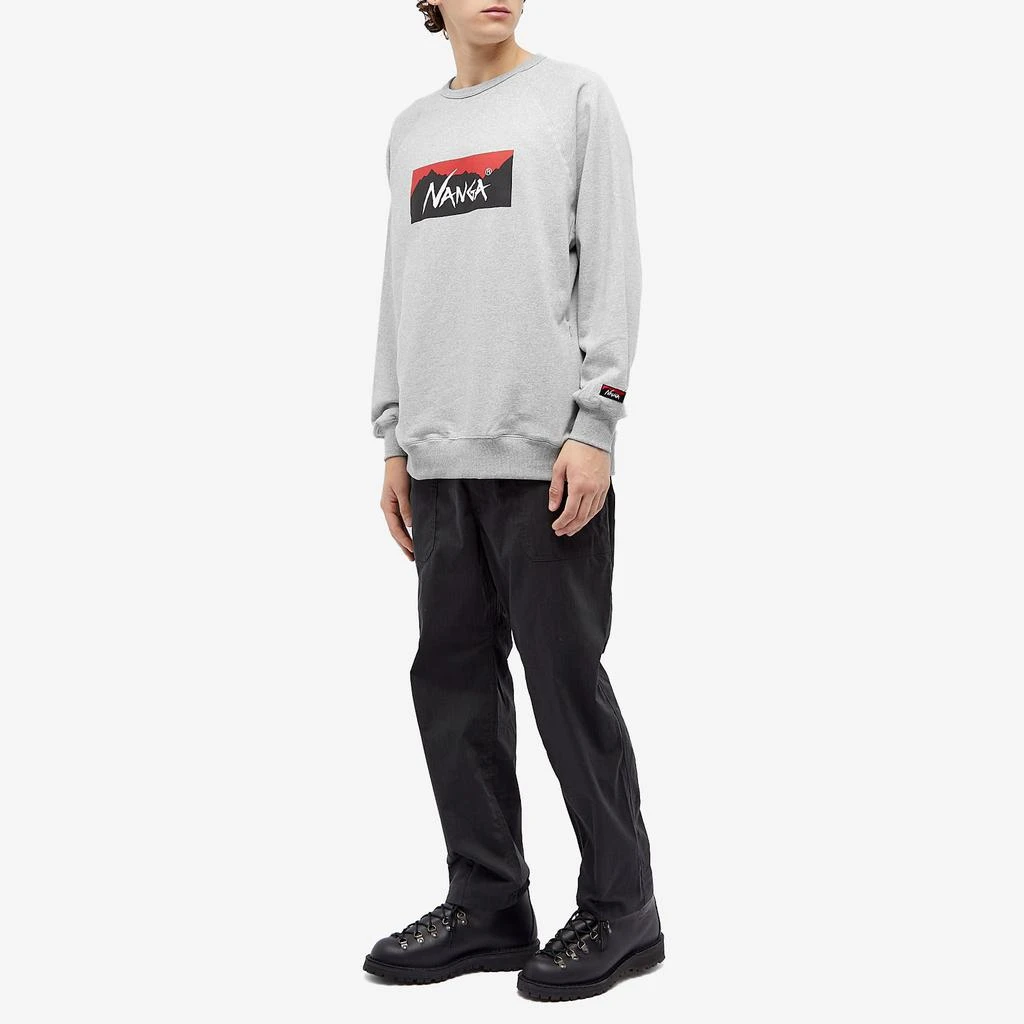 商品NANGA|NANGA Eco Hybrid Box Logo Sweat,价格¥544,第4张图片详细描述