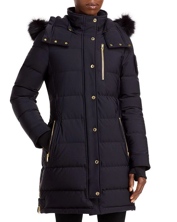 商品Moose Knuckles|Watershed Hooded Shearling Trim Down Parka,价格¥6818,第3张图片详细描述