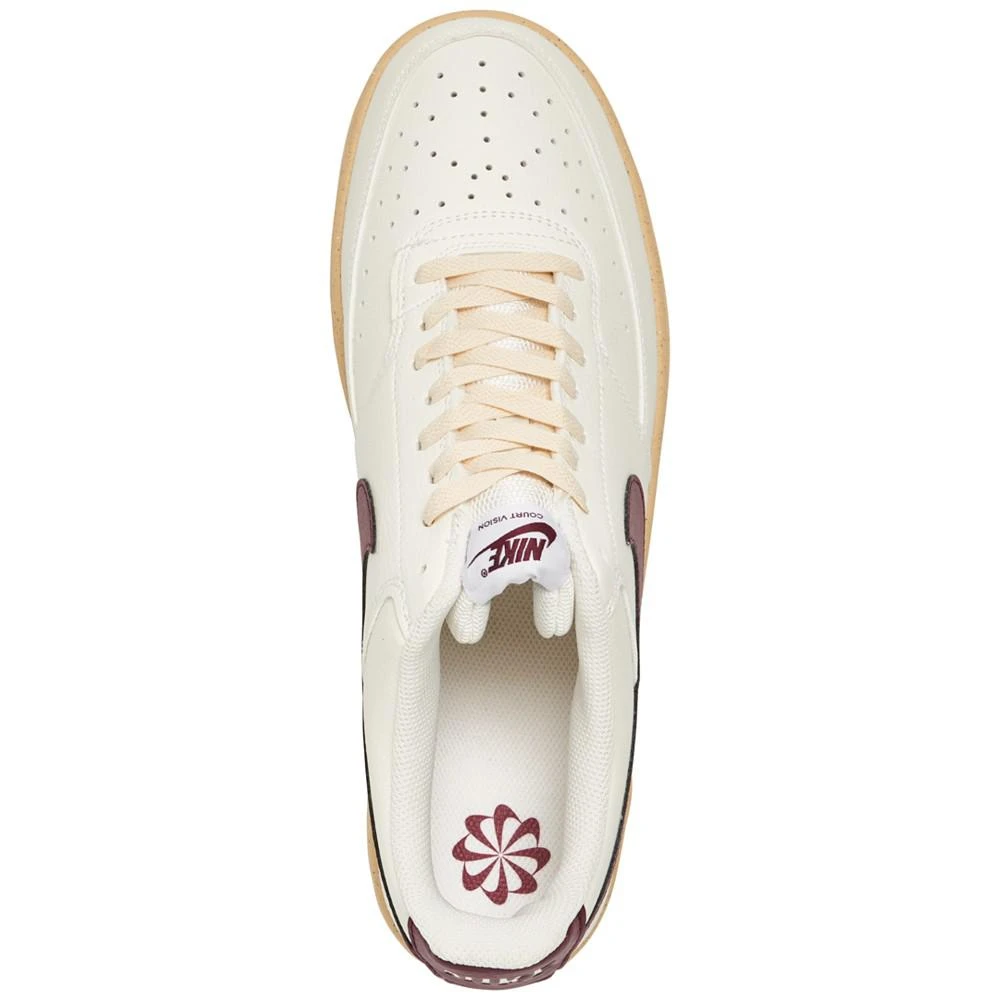 商品NIKE|Men's Court Vision Low Next Nature Casual Sneakers from Finish Line,价格¥418,第5张图片详细描述