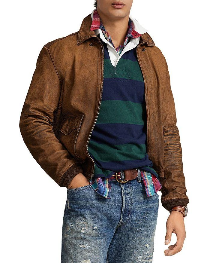 Leather Flight Jacket 商品