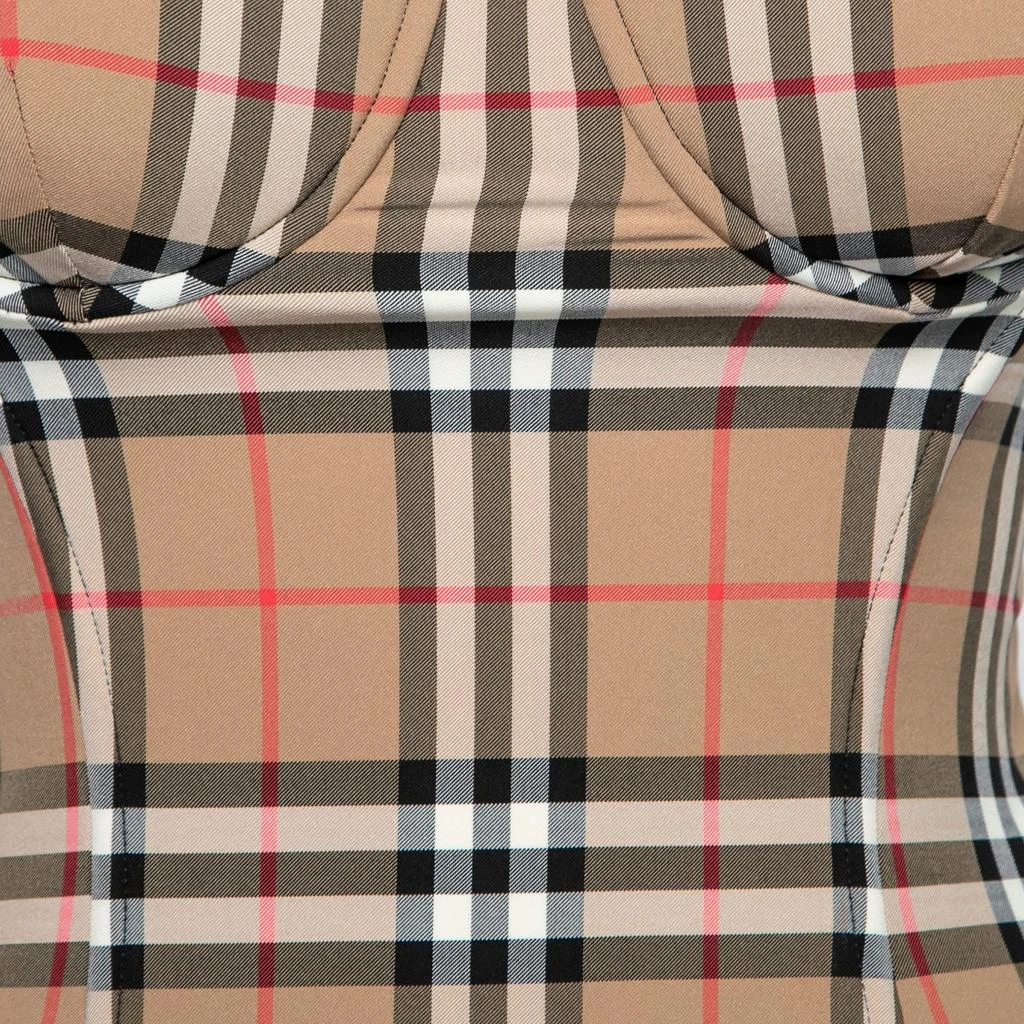 商品[二手商品] Burberry|Burberry Beige Vintage Check Stretch Jersey Corset Mini Dress S,价格¥4581,第3张图片详细描述