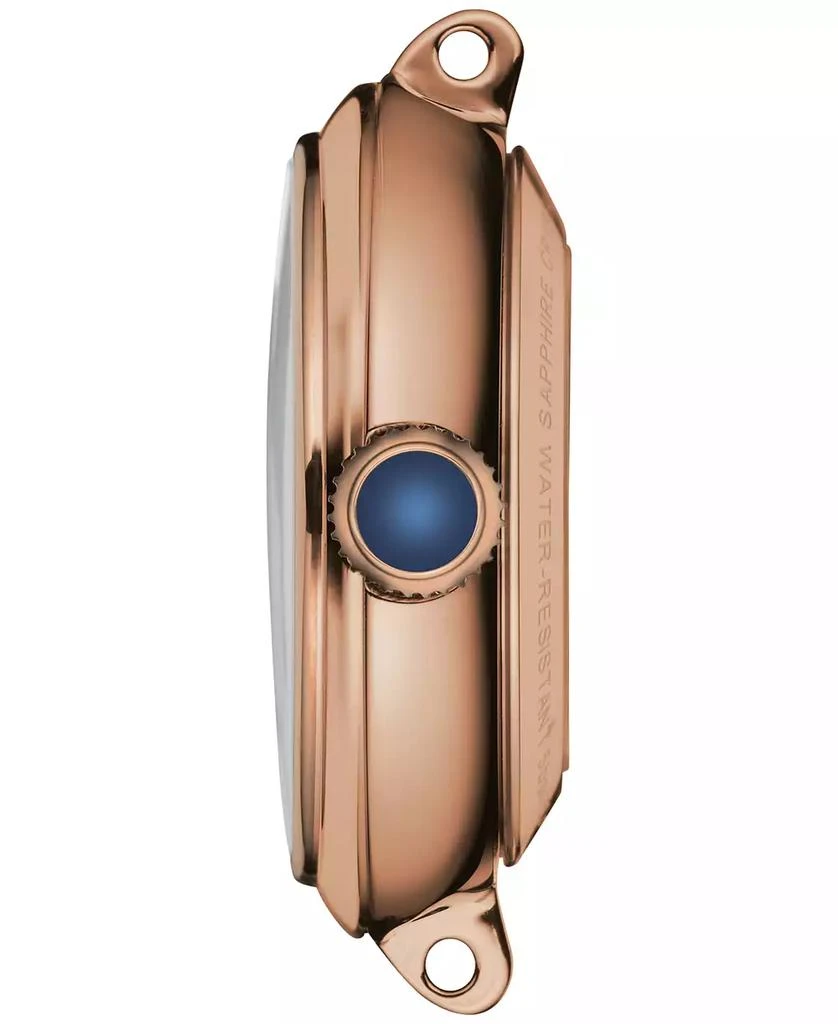 商品Tissot|Women's Bellissima PVD Brown Leather Strap Watch 29mm,价格¥5989,第2张图片详细描述