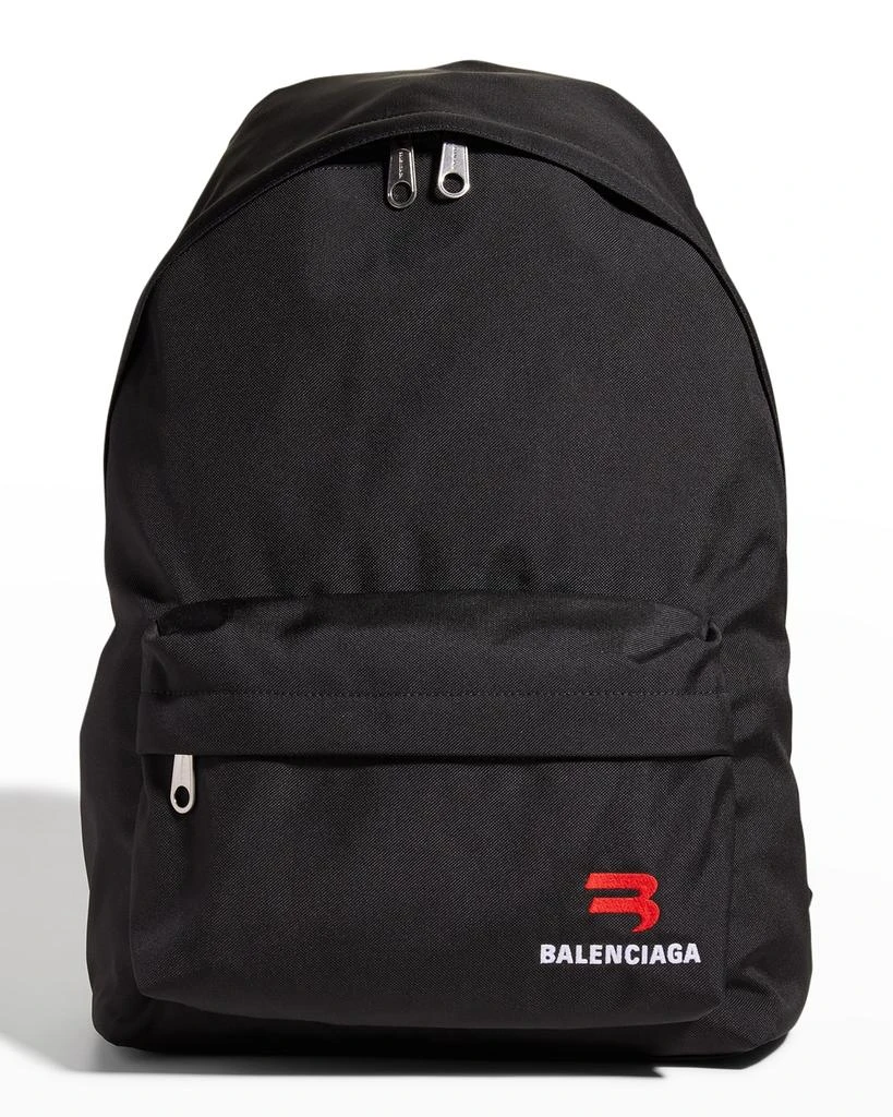 商品Balenciaga|Men's Explorer Embroidered Backpack,价格¥3967,第1张图片