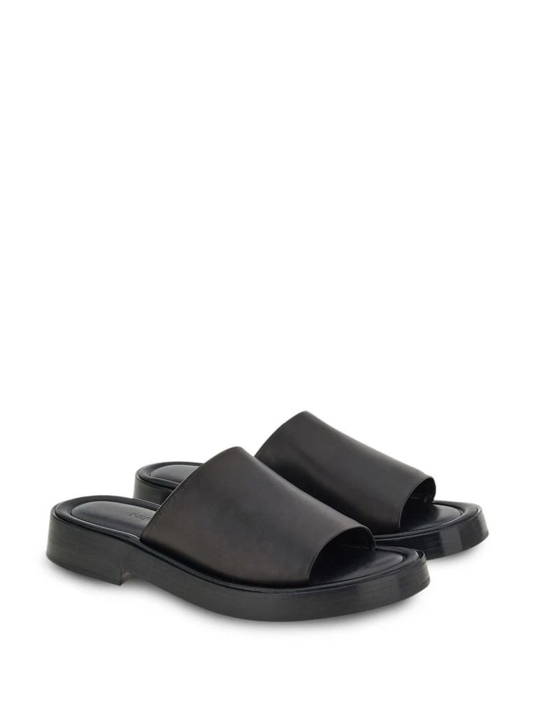 商品Salvatore Ferragamo|FERRAGAMO - Leather Flat Sandals,价格¥4103,第4张图片详细描述