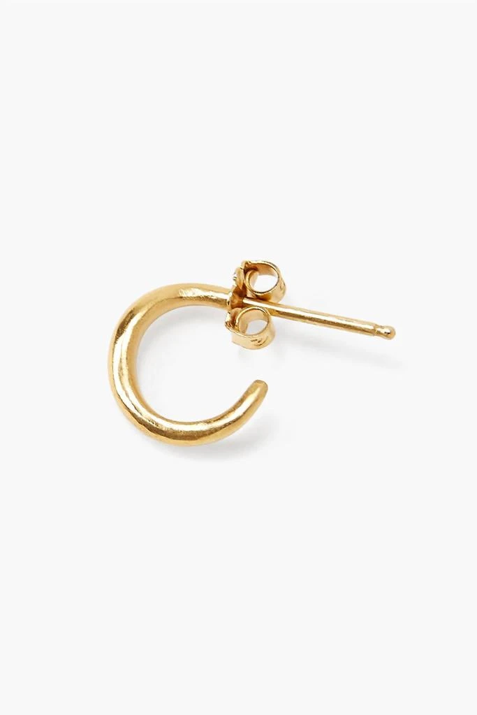 商品Chan Luu|Women's Infinity Hoop Earrings In Yellow Gold,价格¥247,第2张图片详细描述