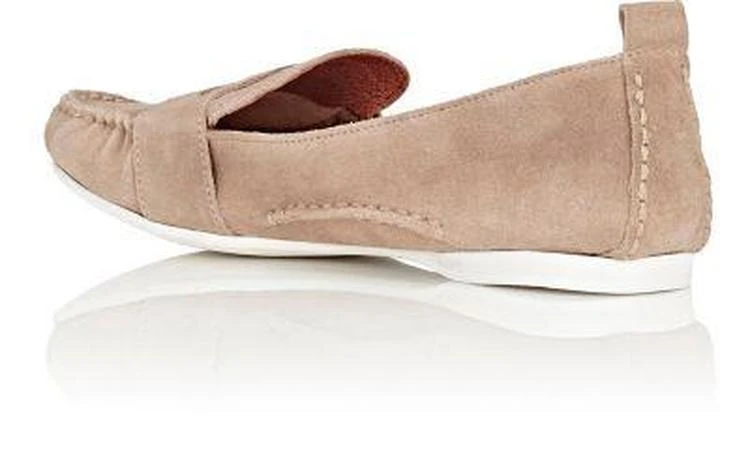 商品Barneys New York|Suede Penny Moccasins,价格¥886,第3张图片详细描述